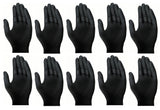 Mechanix Wear D03-05-010-010 Latex Free Nitrile Textured Disposable Gloves Large 10-Pack