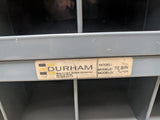 Durham 363-95 Vintage Metal 72 Opening Open Compartment Pigeonhole Parts Organizer Storage Bin