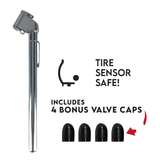Impulse Merchandisers 15176 Luxury Driver Heavy Duty 2-Way Truck & Auto Tire Gauge