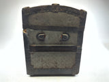 Vintage Large 22" H X 28" W X 16-1/2" D Dome Top Pirate Booty Treasure Chest
