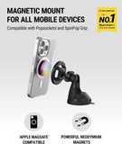 Scosche SMS2WD2-SP MagicMount Window or Dash MagSafe Magnetic Phone Mount with MagicRing Adapter