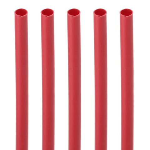 3M MW-500X12-RED 1/2" X 12" 2.5:1 Ratio Adhesive Lined Multiple-Wall Semi-Rigid Polyolefin Heat Shrink Tubing 5-Pack