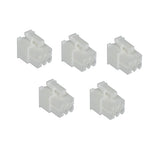 Molex 39-01-2060 6 Position Mini-Fit Jr Receptacle Nylon Dual Row 4.20mm Pitch Female Plug Connector Housing 5-Pack