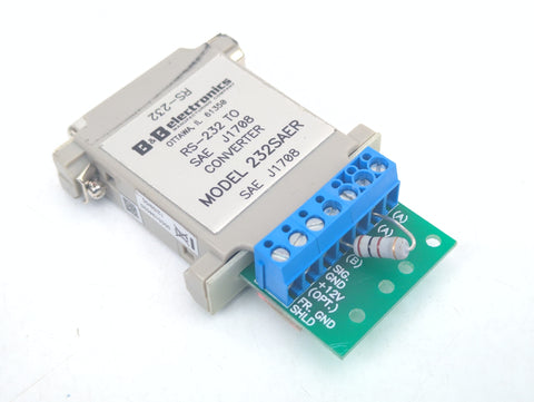 B&B Electronics 232SAER RS-232 to SAE J1708 Converter