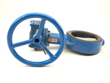 Bray 300500-11010119 + 04-0200-11202-001 Wafer Butterfly Valve and Gear Operator with Hand Wheel