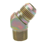 Aeroquip 2023-12-12S 3/4" 37° JIC Flare X 3/4" NPT 45° Male Elbow Fitting Parker 12 VTX-S 5-Pack