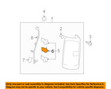 GM 15224109 Genuine OEM Escalade Avalanche Suburban Rear Back Up Lamp Light Bulb