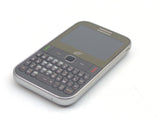 Samsung SGH-S390G Vintage Tech Silver 3G Feature Phone with Full QWERTY Keyboard