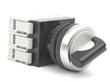 Baco L21MA03-3E10 = 33E10 + L21MA03 3P 1NO 22mm Black Handle Selector Switch