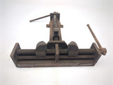 Vintage Heavy Duty Steel Round Item 3-Way Bearing or Wheel Vice