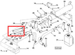 Cummins 3918495 Genuine OEM 6C8.3 Engine Heat Exchanger Flexible Hose 3924816