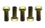 Hex Head Cap Screw Bolt 7/8"-9 X 2" Grade 8 Yellow Zinc Plated Infasco 9701-50449 5-Pack