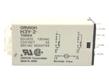 Omron H3Y-2 AC100-120 5M Genuine OEM 8-Pin 120VAC DPDT ON-Delay Solid State Timer