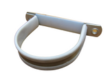 Adel 421CS40 Aircraft Wire Hose 2-1/2" SAE Size 40 Double Mount Saddle Loop Cushion Clamp 10-Pack