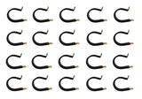 Adel 754-28-2-8 Aircraft Wire Hose 1-3/4" SAE Size 28 Loop Clamp 7542828 20-Pack
