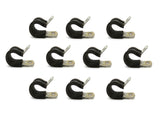 Adel 754-8-2-8 Aircraft Wire Hose 1/2" SAE Size 8 Loop Clamp 754828 10-Pack
