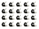Adel 754-6-2-8 Aircraft Wire Hose 3/8" SAE Size 6 Loop Clamp 754628 20-Pack