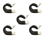 Adel 754-10-2-8 Aircraft Wire Hose 5/8" SAE Size 10 Loop Clamp 7541028 5-Pack