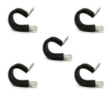 Adel 754-14-2-8 Aircraft Wire Hose 7/8" SAE Size 14 Loop Clamp 7541428 5-Pack