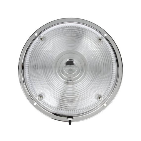 Truck-Lite 80354 80 Series 8-1/4” Incandescent Round Clear Dome Light with Switch