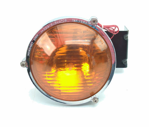 Julian A McDermott 112-A  Amber Angle Bracket Mount Super Grill Warning Light