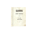 Clark 2249 C-270 Series Torque Converter Shop Service Manual