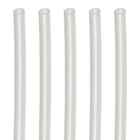 3M MW-500X12-CLEAR 1/2" X 12" 2.5:1 Ratio Adhesive Lined Multiple-Wall Semi-Rigid Polyolefin Heat Shrink Tubing 5-Pack