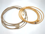 Vintage Antique Western 26' and 30' Authentic Cowboy Lasso Rope 2-Pack Set