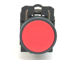 Schneider Electric XB5 XB5AA42 = ZB5AZ102 + ZB5AA4 + ZBE102 Complete Red Pushbutton Switch