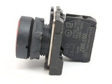 Schneider Electric XB5 XB5AA42 = ZB5AZ102 + ZB5AA4 + ZBE102 Complete Red Pushbutton Switch