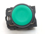 Schneider Electric XB5 XB5AA31 = ZB5AZ101 + ZB5AA3 + ZBE101 Complete Green Pushbutton Switch