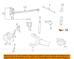 Ford F81Z-3020-DA Genuine OEM 1999-2004 F-250 F-350 F-450 F-550 Super Duty Front Suspension Bumper