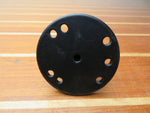 RAM Mounts RAM-202U 2.5" Round Plate with 1.5 C Size Rubber Ball for Double Socket Arm