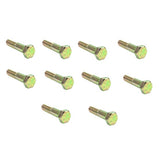Hex Head Cap Screw Bolt 3/4"-10 X 3-1/2" Grade 8 Yellow Zinc Steel 10-Pack Nucor 00080-3232-452