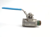 Jamesbury 1-9FB-3600-XTB Eliminator 2000 CWP 316 Stainless Steel 1" 2-Piece Ball Valve