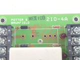 Potter & Brumfield 2IO4A Input / Output 4-Channel Module Mounting Board