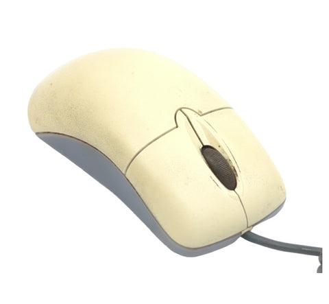 Microsoft X08-71118 White Optical USB 3 Button And PS/2 Compatible Wheel Mouse