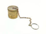 Parker 6109-16 Brass Quick Coupling Coupler Protective Dust Cap with Steel Chain
