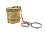 Parker 6109-16 Brass Quick Coupling Coupler Protective Dust Cap with Steel Chain