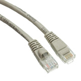 CableWholesale 10X6-02125 25' Snagless Molded Boot Cat5e Gray Ethernet Patch Cable