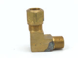 Eaton Weatherhead Danfoss 1469X8L Brass 1/2" Tube X 3/8" NPT 90° Elbow Air Brake Fitting