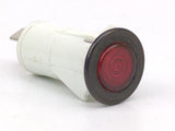 Jameco LCD 14V 80mA 5/16 Clip In Panel Flush Mount Red Indicator Warning Light