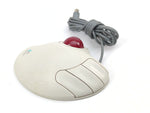 Logitech 804122-3000 T-CH11 5V 10mA PS/2 White TrackMan Marble 3 Button Mouse