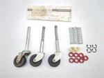 Cotterman SU2539 Universal Rolling Ladder Replacement Caster Set INCOMPLETE