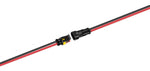 Nilight 50020R Waterproof 2-Pin 2-Way 16AWG 1.5mm Wire Terminal Connector