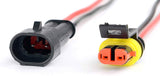 Nilight 50020R Waterproof 2-Pin 2-Way 16AWG 1.5mm Wire Terminal Connector