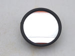 Rosco 355D Black Bezel 6" Round Convex Glass Security Mirror with Bracket 24435200