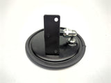 Rosco 355D Black Bezel 6" Round Convex Glass Security Mirror with Bracket 24435200