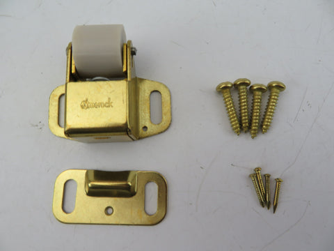 Amerock 2841039 Gold Steel Single Roller Catch for Closet Cabinet Door BP9745-3