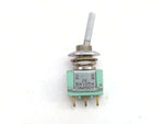 ALCO MTF-106D MTF106D Non-Illuminated On-On SPDT 6A 125V Paddle Toggle Switch